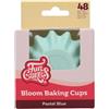 FunCakes Tazze da Forno Bloom Blu Pastello pk/48, Pirottini per Cupcake Muffin Brownies Tazze di Carta Pirottini sono Resistenti al Grasso, 48 Pezzi