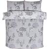 Rapport Home Sherwood Forest - Set Copripiumino Singolo con Corna e Cervi
