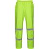 TopHomer Pantaloni da pioggia, riflettore, impermeabili, da lavoro, traspiranti, per attività all'aperto, pantaloni da pioggia per uomo e donna, 4XL, giallo