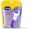 Dr. Scholl's Scholl Expert Care 2 in 1 File & Smooth - Rimozione calli elettrico per piedi morbidi come la seta, colore: Viola
