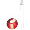 Innfeeltech 100pcs 3mm Lampadina Bianca Luce Rossa LED Diodi Luci DC 1.9V ~ 2.1V 20mA 3mm Elettronica di Emissione Componenti Diodi Luce LED