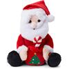 Dmail Babbo Natale seduto peluche natalizio ballerino