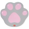 Legami - Tappetino per Mouse, Mousepad con Superficie Antipolvere e Antiriflesso in PVC, Base in Gomma Antiscivolo, Tema Kitty Paw, 22,3 x 23,3 cm