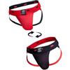 MM Sports The Original Jockstrap Reversible Black-Red S