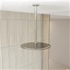 Parama Braccio doccia a soffitto cromato 20 cm