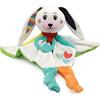 Clementoni - 17791 - Sweet Bunny - Peluche Neonato, Doudou, Copertina Sicurezza Neonato, Coperta Allattamento, Giocattolo Bambini 0-36 Mesi - 100% Lavabile