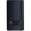 Western Digital Server NAS Western Digital My Cloud EX2 Ultra Desktop Marvell Armada 385 1 GB DDR3 0 TB OS Nero [WDBVBZ0000NCH-EESN]