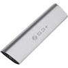 S3+ SDD Esterno 500 GB USB tipo-C 3.2 Gen 2 compatibile con Windows / Mac colore Argento - HD S3+DE500SL