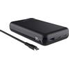 Trust Laro Power Bank 100W per Laptop Ricarica Rapida, Powerbank 20000mAh 2x USB-C 1x USB-A, Caricatore Portatile, Batteria Esterna Power Station Macbook iPad iPhone Steam Deck Dell Asus HP