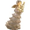 MASCAGNI CASA Angelo di Natale con LED 23cm Champagne Oro Decorazione Natalizia