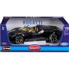 BURAGO 1811051 BUGATTI MISTRA NERA SCALA 1/18