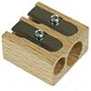 M + R M+R - Temperamatite doppio materiale legno (faggio) per matite 8,2 mm - 11,2 mm - 1 pezzo