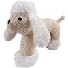 Generic Giocattoli per cani ripieni, simpatici animali di peluche con squeper | Giocattoli per cani da esterni | Giocattoli per cani di peluche indistruttibili per l'addestramento della pulizia dei denti
