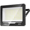 TOPAUBUB Fari Faretto LED da Esterno 100W 1 Pezzi - 10000LM 6500K Luce Fredda Faro Faretti LED Esterno IP67 Impermeabile per Giardino, Patio, Terrazza, Garage
