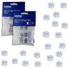 BAYS Confezione da 20 bobine per macchine da cucire Brother XL, SP, Innovis, Serie A e molte altre (20,4 x 11,5 mm)