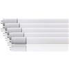ZONE LED 5 Pezzi ZoneLED SET - 120cm Tubo Neon LED - T8 G13-18W (sostituito tubo gas 36W) - Bianco neutro 4500K - 1600 lm - Angolazione fascio luce >160°