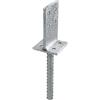 Connex, HV4252, Supporto post 80 x 80 x 136 x 200 mm, galvanizzato