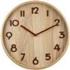 METHODO Orologio da parete Wood - diametro 32 cm - legno - Methodo (unità vendita 1 pz.)