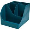 EXACOMPTA Portapenne Pen Wave NeoDeco - 15,5 x 11,9 x 10,9 cm - blu anatra - Exacompta (unità vendita 1 pz.)