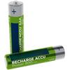 Zarivy Batterie ricaricabili ACCU Power AAA - LR03 da 1000 mAh (4 pezzi). Ø 10,5 x 44,5 mm. Ideali per i tuoi dispositivi: ricarica e riutilizzo efficiente. Lunga durata assicurata!