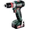 METABO Trapano avvitatore a batteria + 2X2,0Ah - Metabo POWERMAXX BS 12 BL Q