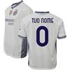 Inter Replica Ufficiale Maglia Away 2024-2025 Personalizzabile, Bianco, Blu, Nero, Bambino Ragazzo Adulto