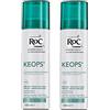 RoC Keops Deodorante Spray Fresco Senza Profumo 48H Pelle Normale 2x100 ml