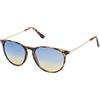 KISS IBIZA Occhiali da Sole Uomo Donna - Stile Minimal Chic con Aste Sottili in Metallo - Lenti Sfumate UV400 o Polarizzate per Visione Nitida - Perfetti per Look Casual ed Eleganti