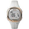 Timex Orologio da donna Ironman Transit da 33 mm, cinturino in due pezzi in resina bianca, quadrante digitale, cassa bianca TW5M40400