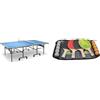JOOLA Rally Outdoor Tavolo da Ping Pong Professionale, Superficie Composita in Alluminio 6 mm & 54810, Set Tennistavolo Unisex - Adulto, Multicolore, Taglia Unica