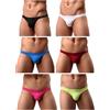 Casey Kevin Perizoma Uomo Jockstrap Uomo, 6 Pezzi Intimo Mutande Tanga String Thong, Sospensorio Uomo Testicoli Traspirante Vita Bassa Thong G-String
