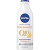 NIVEA Q10 Lozione per il corpo rassodante (1 x 400 ml), crema idratante per il corpo per la pelle normale, crema rassodante per il corpo con Collagen Boost Complex e 99,5% Q10 puro