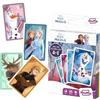 Shuffle - Disney, Frozen 2, carte, 4 giochi in 1: 7 famiglie, coppie, azione e battaglie: con Elsa, Anna, Olef, Sven, 108518994101