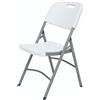 WELL HOME MOBILIARIO & DECORACIÓN Sedia Pieghevole per Esterni 51 x 45 x 85,5 cm Colore Bianco, 51x45x85,5cm