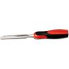 Besttoolifes Set di scalpelli per legno per intaglio e lavorazione del legno, utensili manuali resistenti, 10 mm, 13 mm, 16 mm, 19 mm, 25 mm, con impugnatura morbida (13 mm)