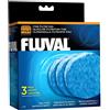 FLUVAL Filtro Externo Fx6 Foamex Fino 3 Uds