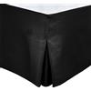 HOME LINGE PASSION Paracolpi per rete 90 x 190 cm + 30 cm, colore: Nero