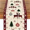 BSITSSS Runner Natalizio Da Tavolo, Runner da Tavolo Natale Moderno, Renna Runner Natale, Decorazioni Natalizie per la Tavola, Centrotavola Natalizio per Interni ed Esterni, Natale, Vacanze