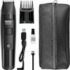 WAHL Manscaper Lithium Trimmer Corpo e Parti Intime, completamente impermeabile, uso bagnato/asciutto, tecnologia Smart Trim LED, lame a sfera Safe-Touch, ricaricabile, nero