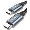NIMASO Cavo USB C a USB C,Cavo USB Type C 100W 20V/5A PD con Cavo di Ricarica Chip E-Mark e Cavo Dati per MacBook,MacBook Pro,iPad mini6/Pro 2021,MacBook Air,ChromeBook Pixel,Samsung Galaxy S21/S20