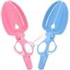 TEHAUX Paletta Cane Portatile, Pinza Per Deiezioni Animali Domestici, Strumento Igienico Per Pulizia Esterna, Materiale Plastico Leggero, Adatto a Casa, Cortile E Parco, Colore Casuale