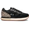 SUN68 Sneaker donna nera/maculata