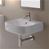 Scarabeo Moon lavamani, 5507BK, Moon bianco [Lavabi > Lavamani]