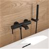 Villeroy & Boch Embrace rubinetto vasca esterno, miscelatore monocomando, TVT108001000K5, Embrace; Somera nero opaco [Rubinetteria Bagno > Rubinetteria Vasca]