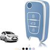 TOOMUME Cover Chiave Auto per Hyundai i30 i20 i10 ix35 ix20 Kia Sportage | Silicone Morbido, Antiurto, Anticaduta, Antigraffio, Custodia Protettiva Chiave per Picanto Ceed Rio Venga Tucson Veloster