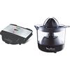 Moulinex Sm156D Ultracompact Metal Sandwich Maker, Piastre Con Rivestimento Antiaderente & Pc1208 Ultra Compact Spremiagrumi Elettrico Con Accensione E Spegnimento Automatici, 450 Ml