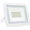 Brightium Proiettore LED piatto bianco 30 W freddo, ideale per presentazioni, home theater e ambiente di spazio.