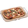 Premier Housewares - Pietra per Pizza con Tagliere in gres/Supporto Cromato, Naturale