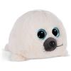 NICI GLUBSCHIS Foca Boubelle 15 cm - morbido peluche, animaletto da coccolare e con cui giocare, per bambini e adulti, 49176, ottima idea regalo, bianco