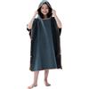 jooeer Poncho da Bagno Microfibra per Bambini Ragazzi Ragazze, Asciugamano Cambio Indossabile con Cappuccio per Campeggio Viaggio Surf Piscina Bagno, Blu Navy